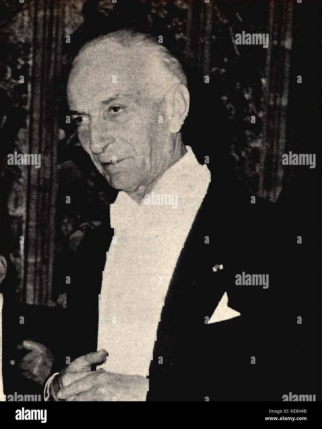 Antonio Segni 1961 Stock Photo Alamy