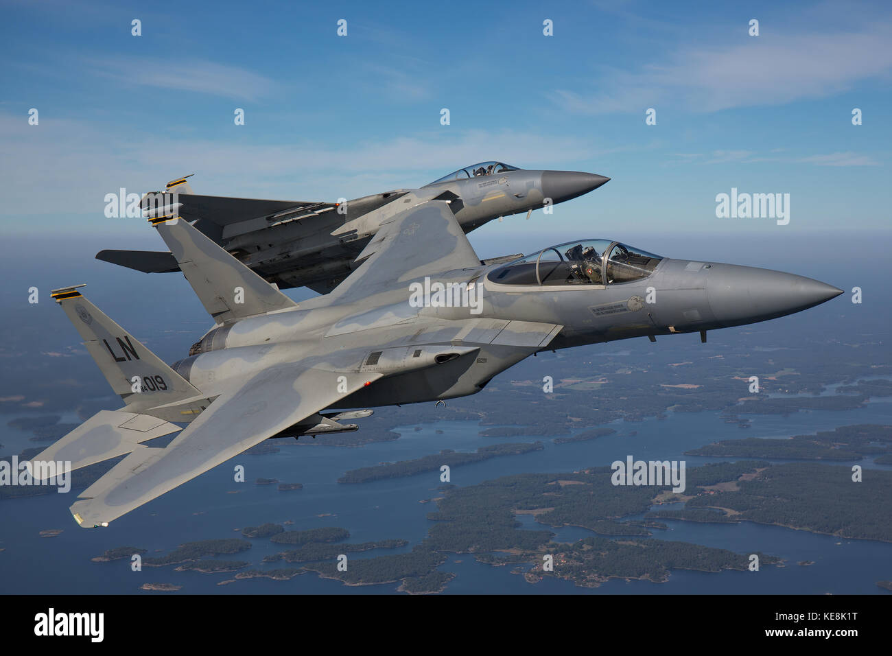 F 15e strike eagle hi-res stock photography and images - Alamy