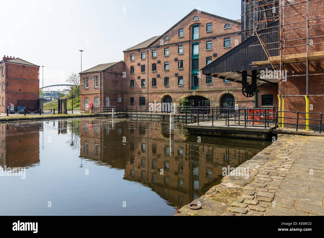 Grain Warehouse, Wharf Street, Sheffield UK Stock Photo