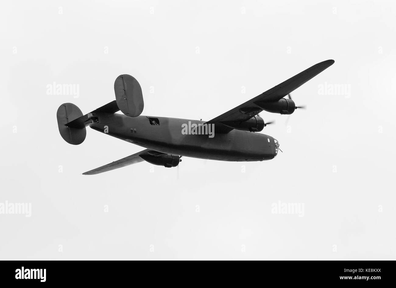 World War II era heavy American bomber Stock Photo