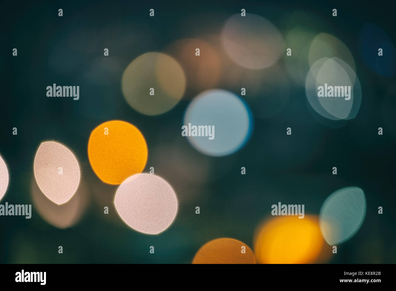 abstract background with bokeh defocused lights and shadow from ...