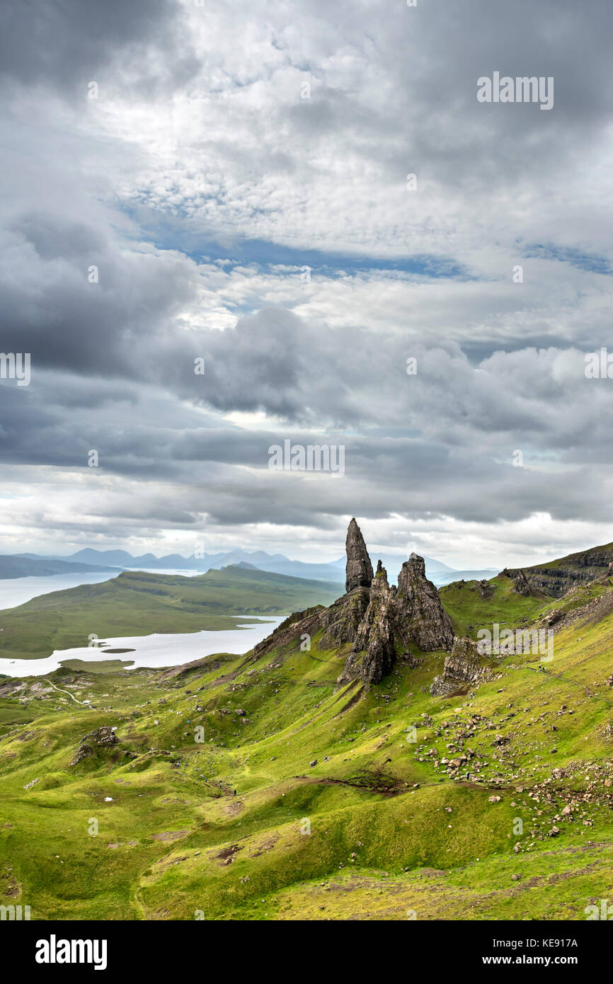 The Old Man of Storr, Isle of Skye, Highland, Scotland, UK Stock Photo