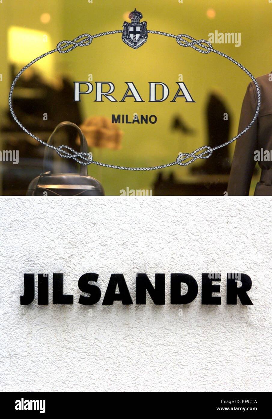 German fashion designer Jil Sander sold her company and 75% shares to Prada  on 30 August 1999 at the stock market in Hamburg (Germany). | usage  worldwide Stock Photo - Alamy