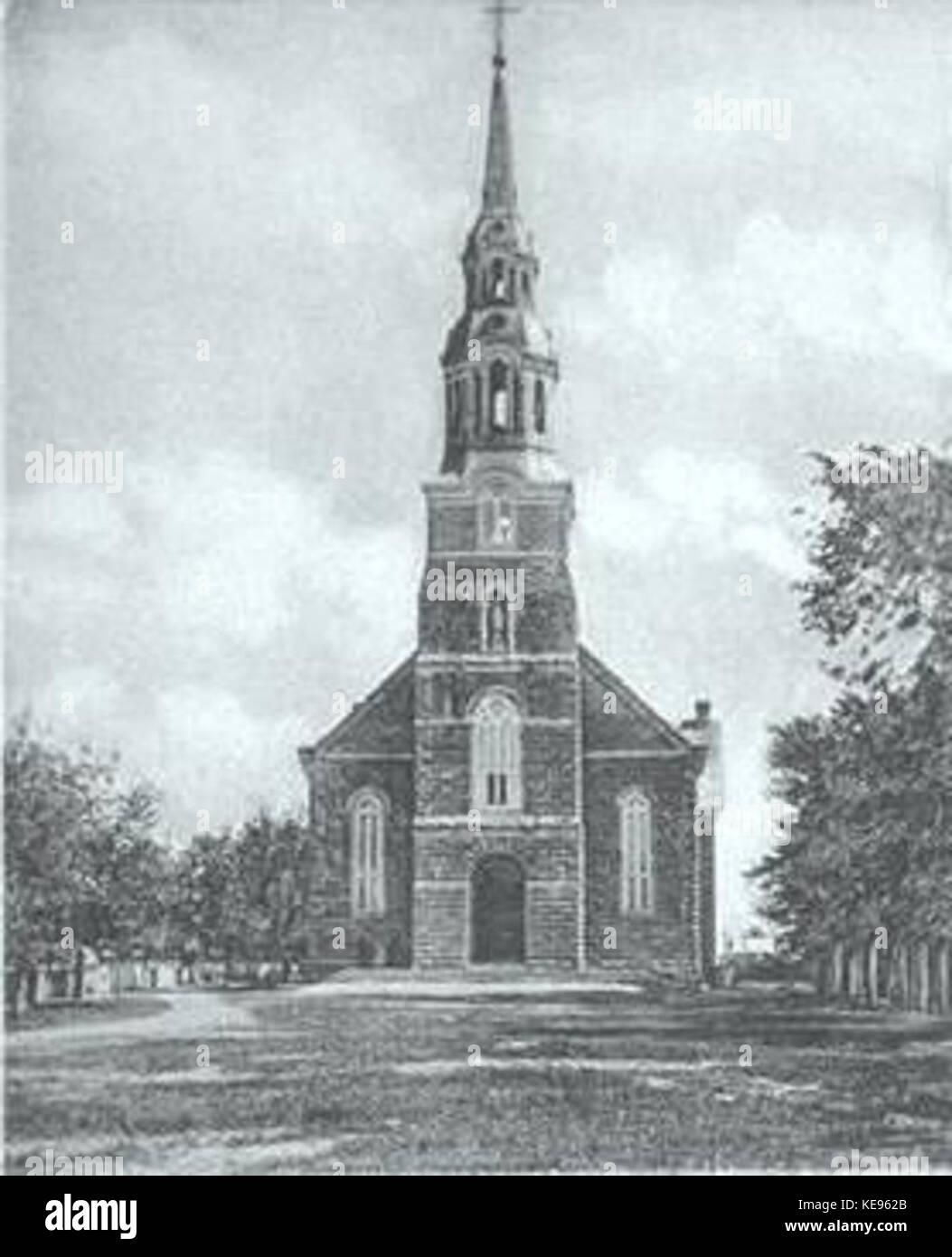 Eglise Saint Martin Laval Stock Photo - Alamy
