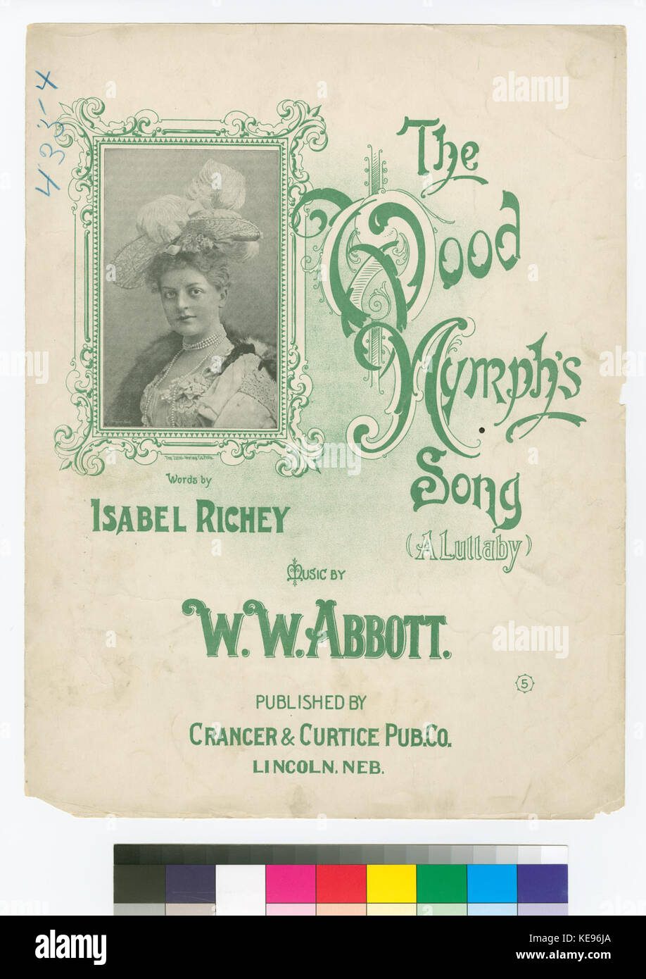 The wood nymph's song (NYPL Hades 464352 1166126) Stock Photo