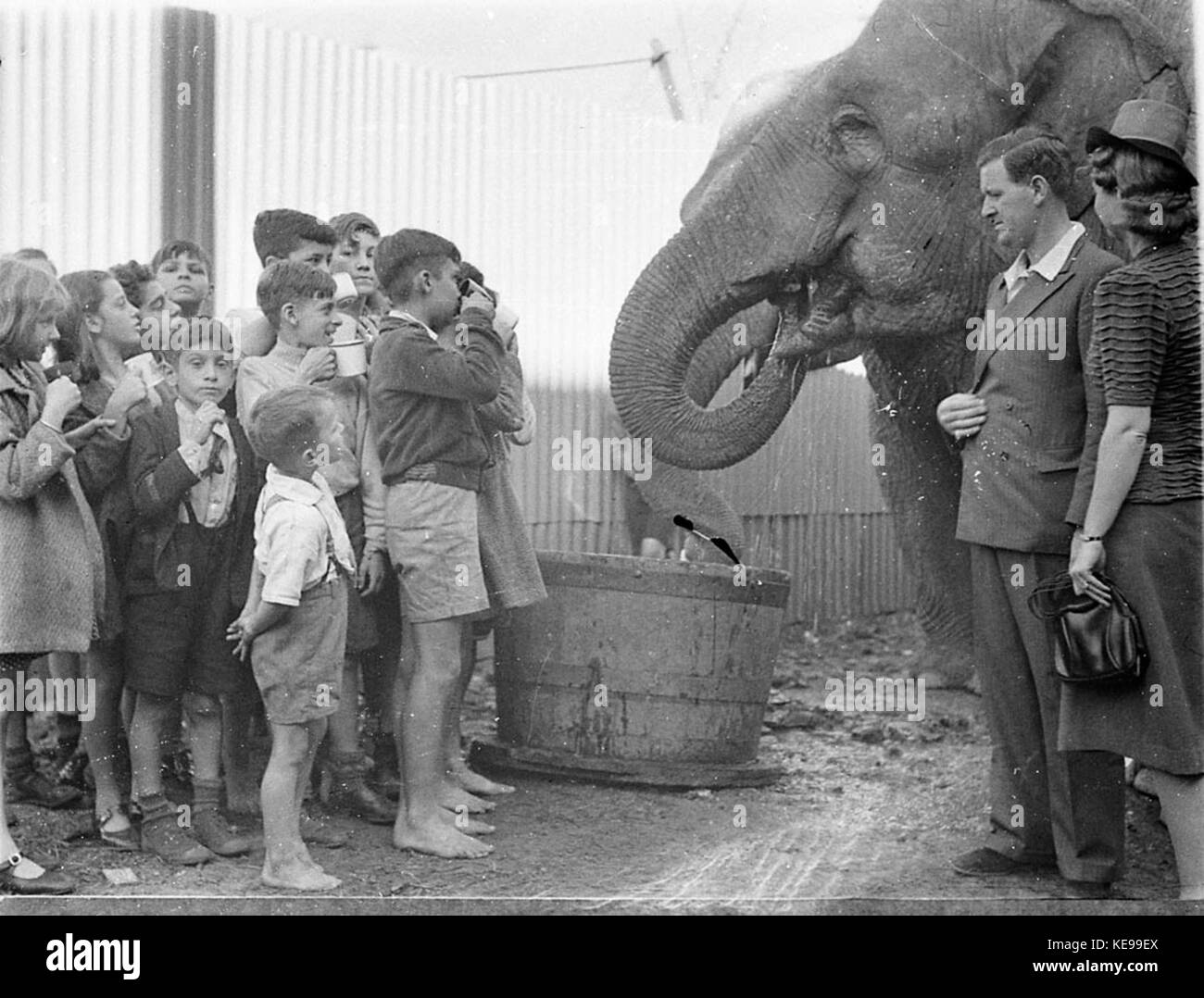 European Circus Vintage circus acrobats Black and White Stock Photos & Images - Alamy