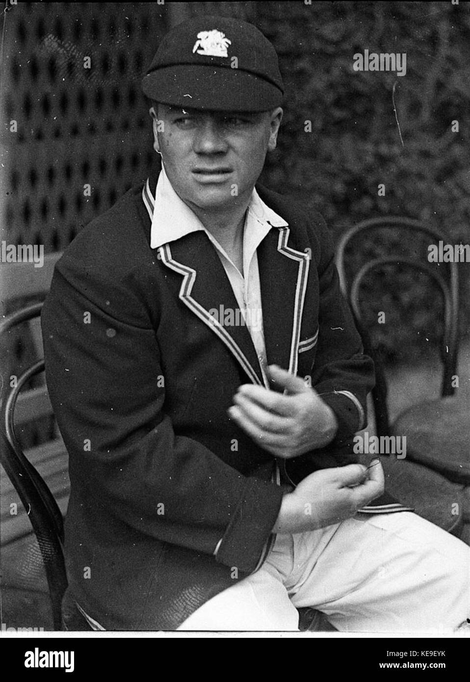 35189 Second cricket test England v Australia 1936 Stock Photo