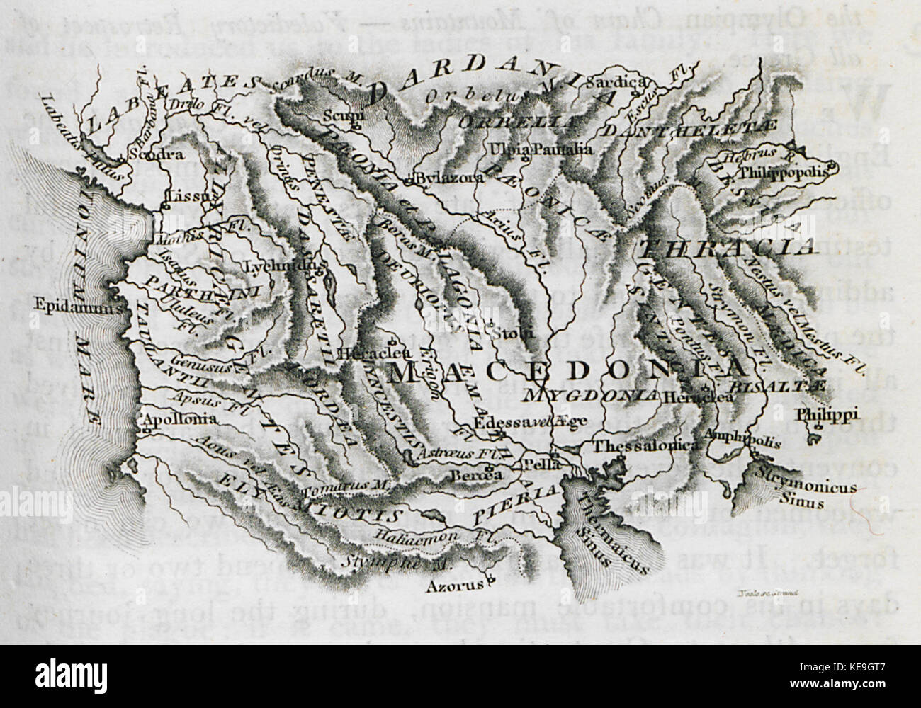 Epidamnus Map This map, created by Edward Daniel Clarke in 1816, depicts the route of ...
