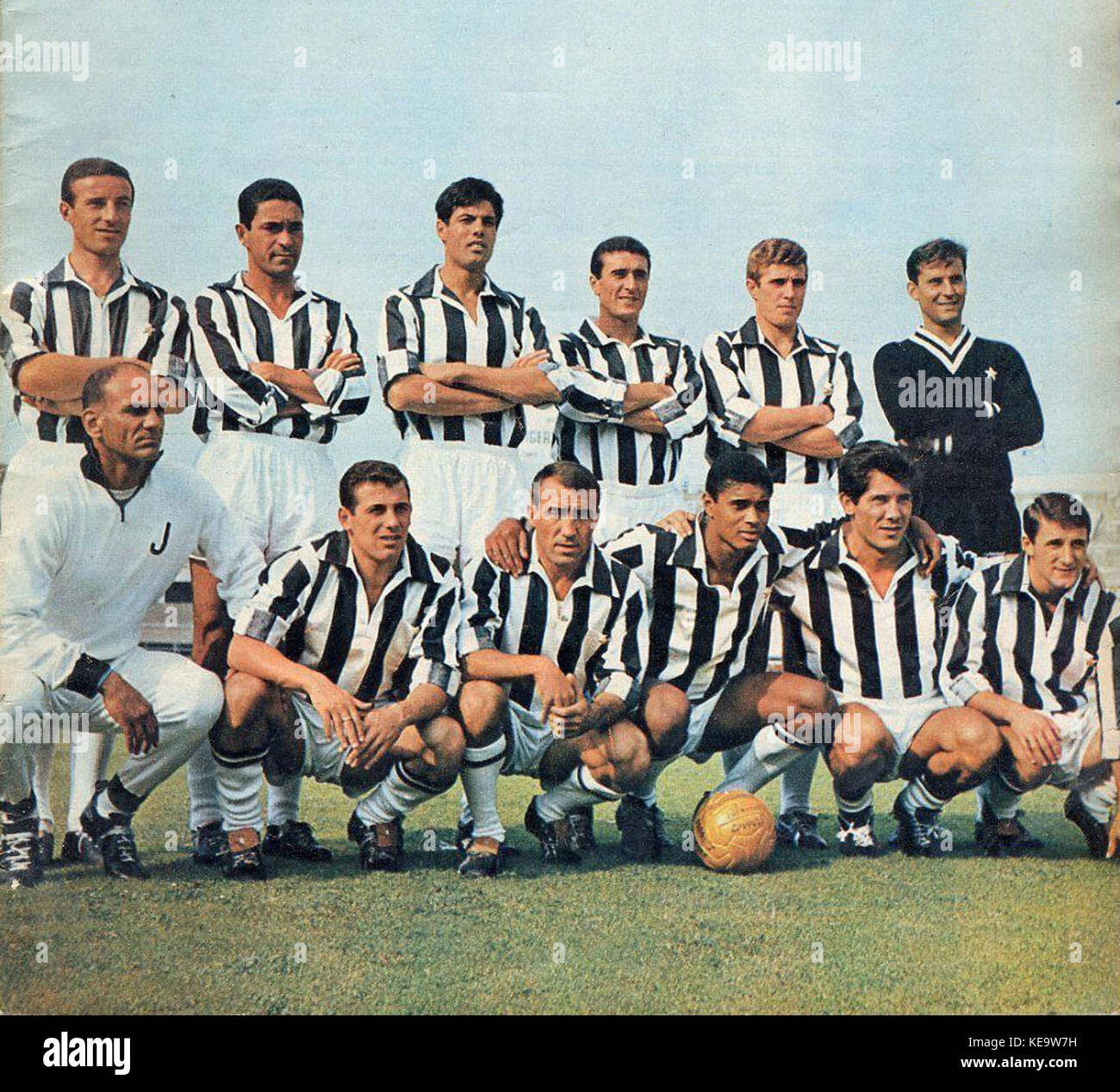 Juventus FC 1963 64 Stock Photo Alamy