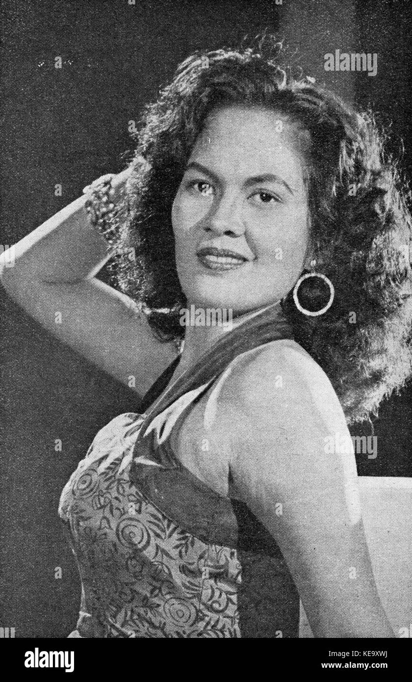 Nana Mayo, Film Varia 2.3 (March 1955), p6 Stock Photo
