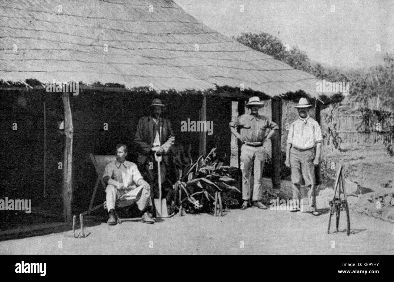 BSAC settlers Southern Rhodesia Stock Photo