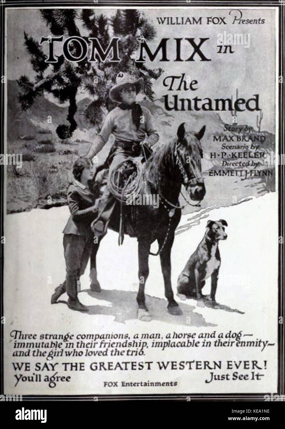 The Untamed (1920)   3 Stock Photo