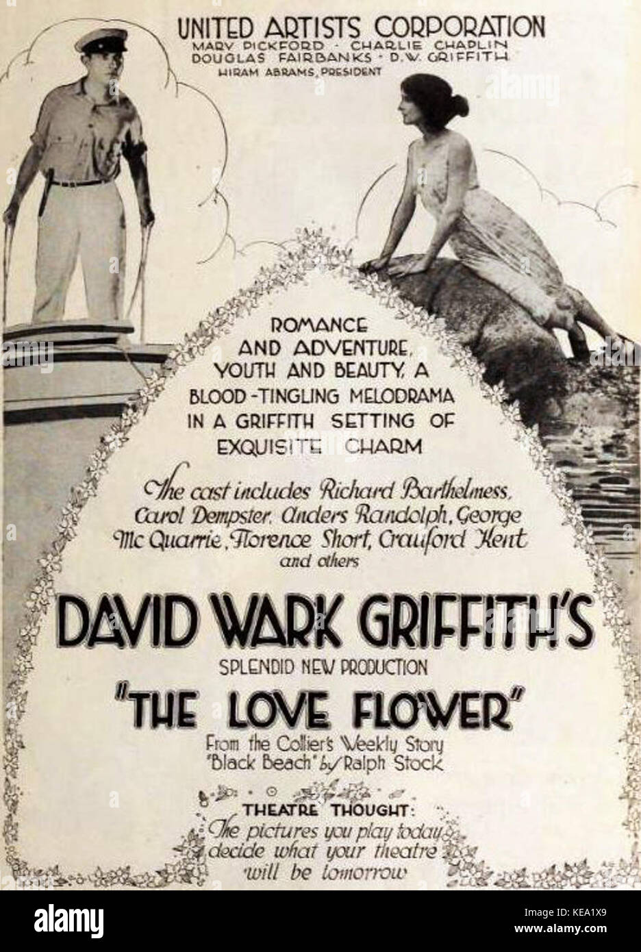 The Love Flower (1920) 12 Stock Photo Alamy