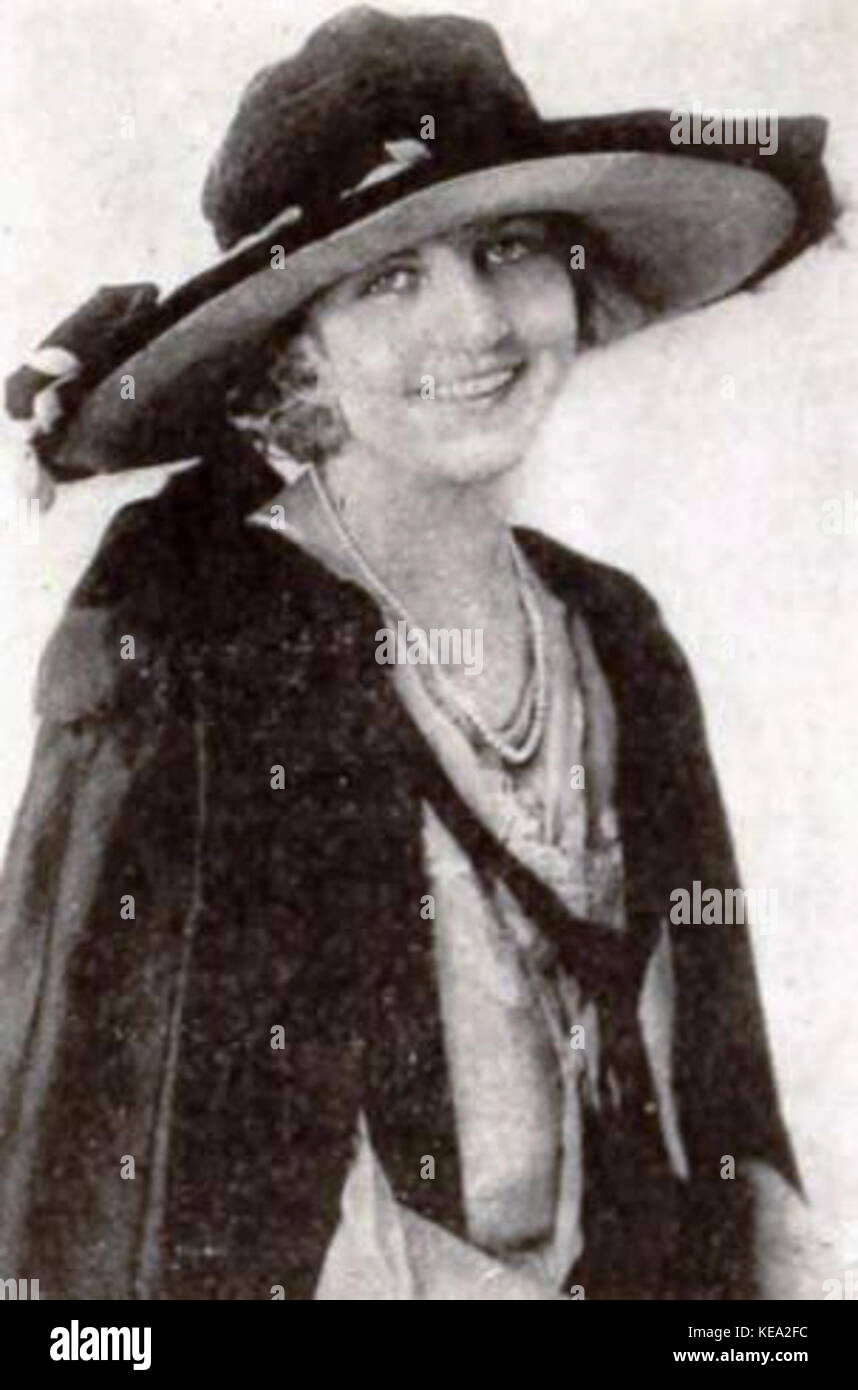 Virginia Lee Oct 1920 EH Stock Photo Alamy