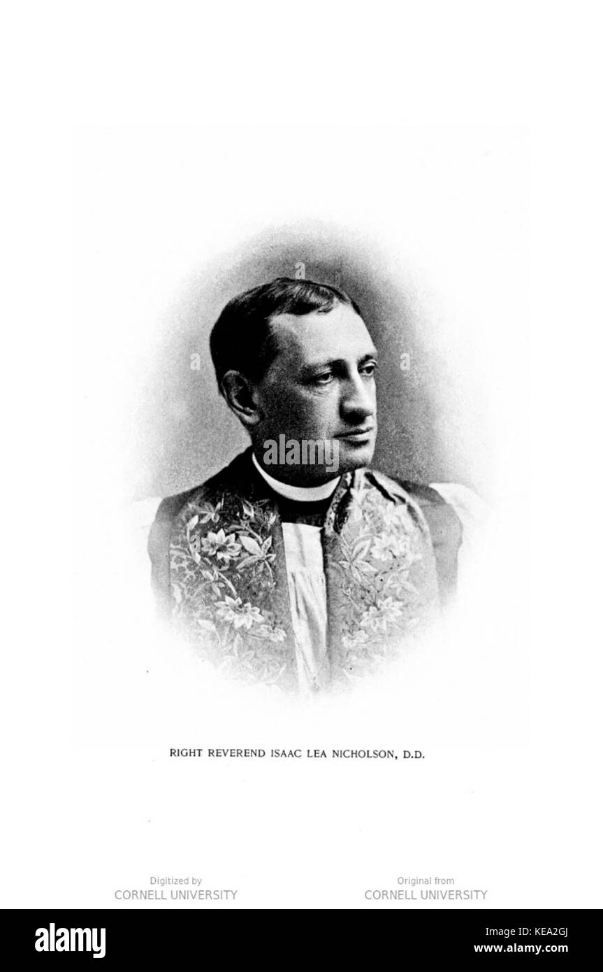 The Rt. Rev. Isaac L. Nicholson Stock Photo Alamy