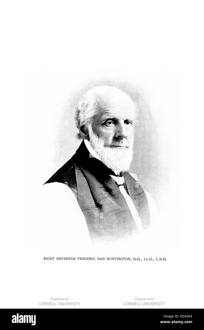 The Rt. Rev. Frederic Dan Huntington Stock Photo Alamy
