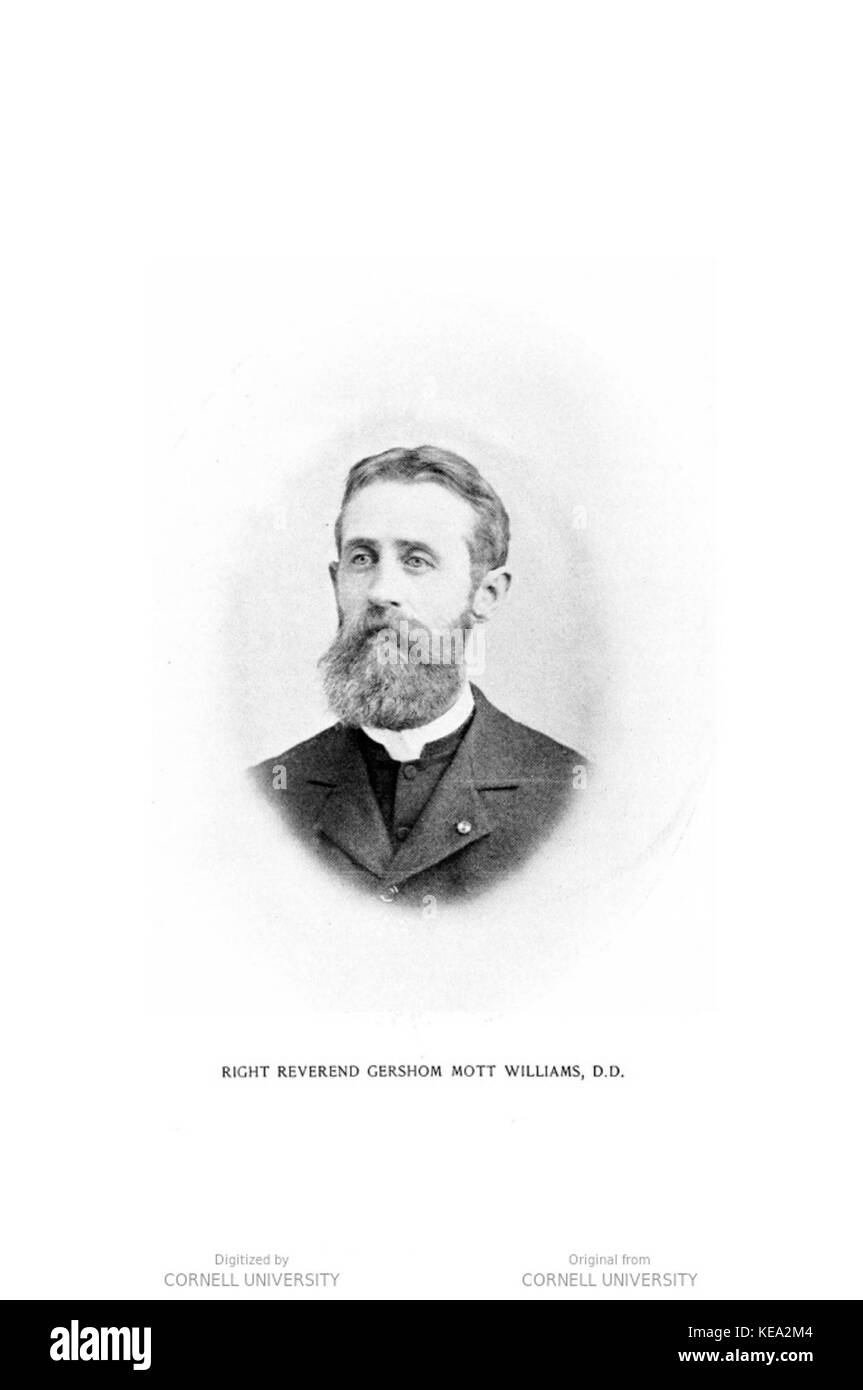 The Rt Rev Gershom Mott Williams Stock Photo Alamy