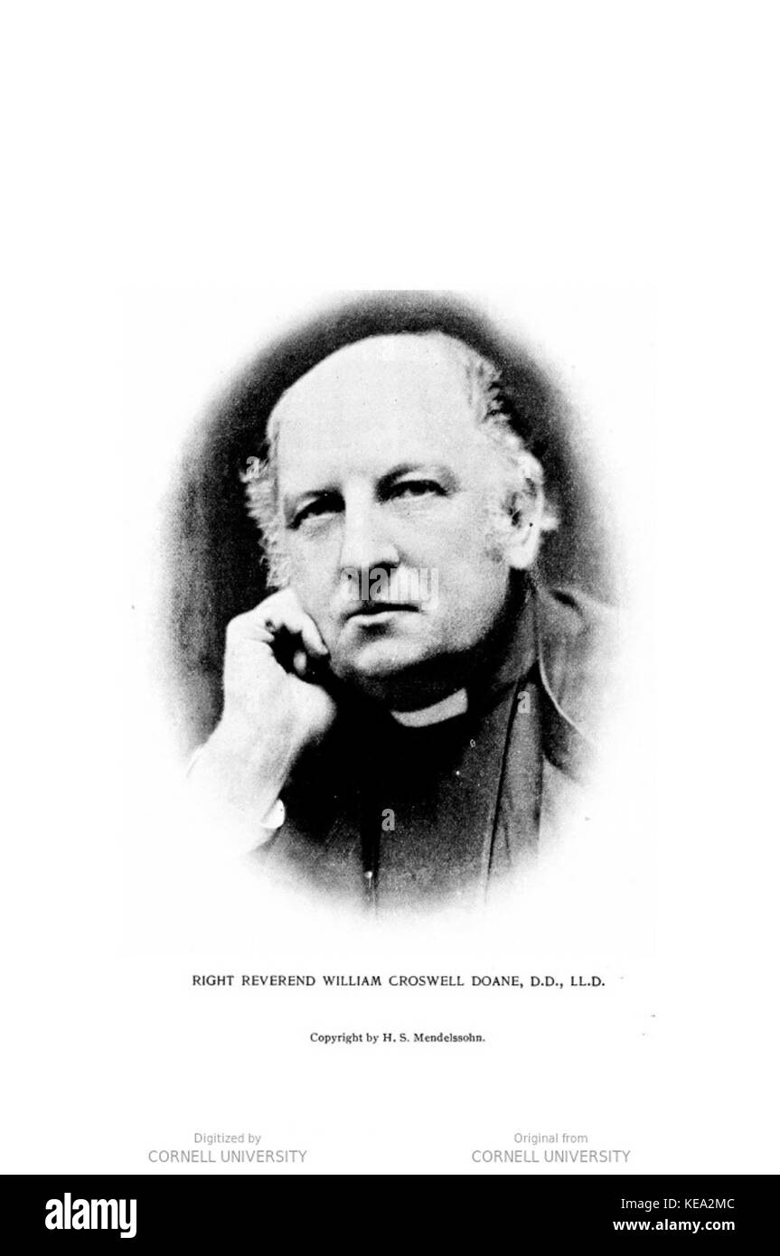 The Rt. Rev. William Croswell Doane Stock Photo Alamy