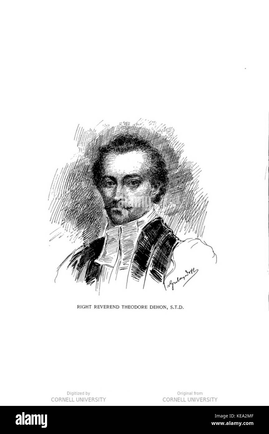 The Rt. Rev. Theodore Dehon Stock Photo Alamy