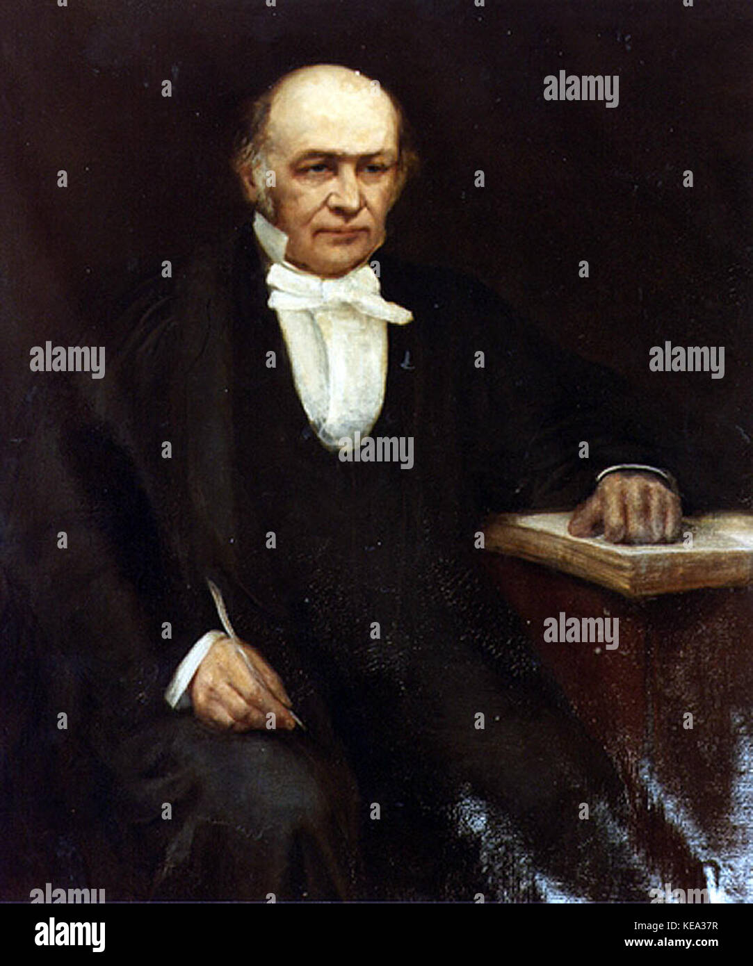 William Rowan Hamilton painting Stock Photo