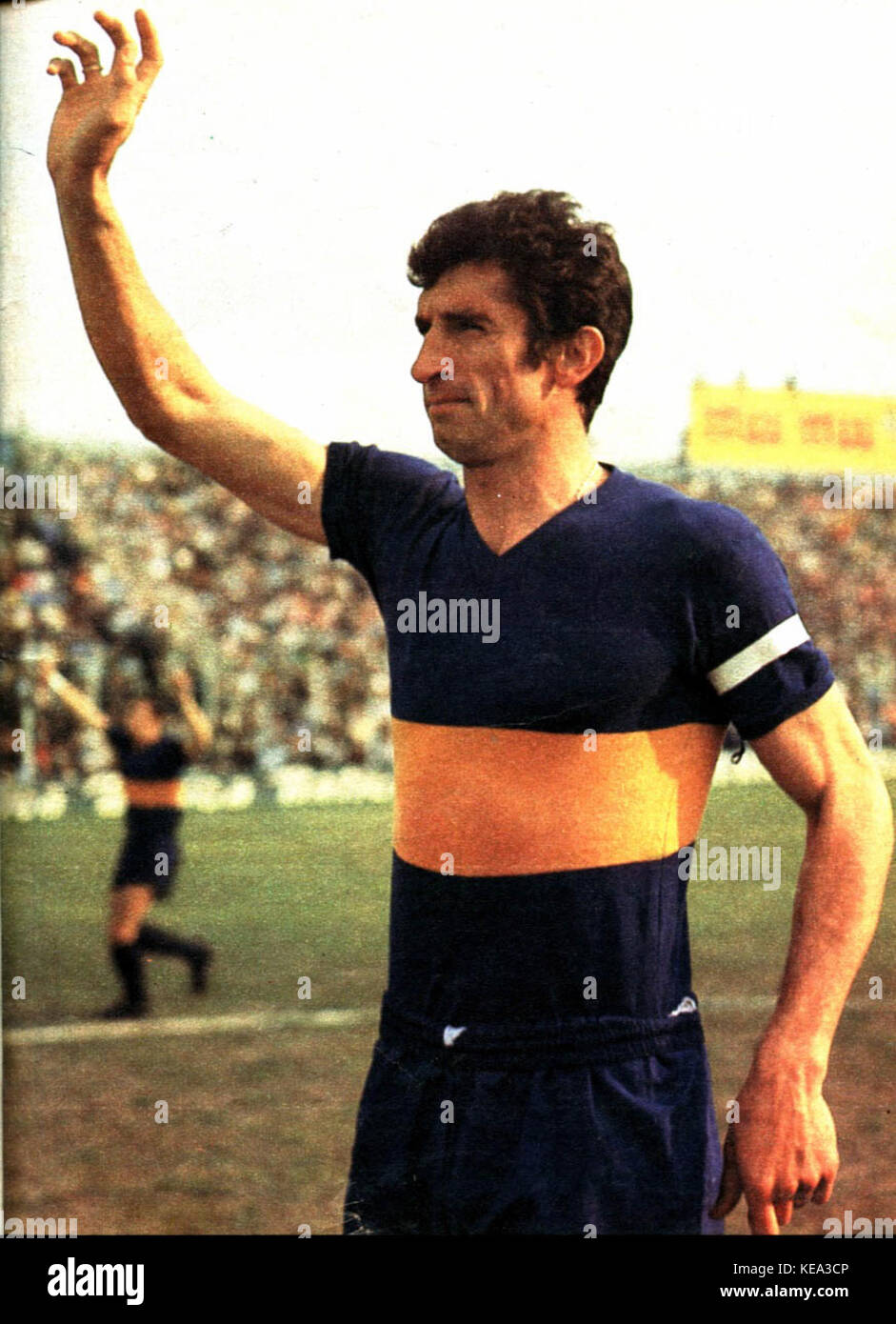 Rattin waving crowd Stock Photo