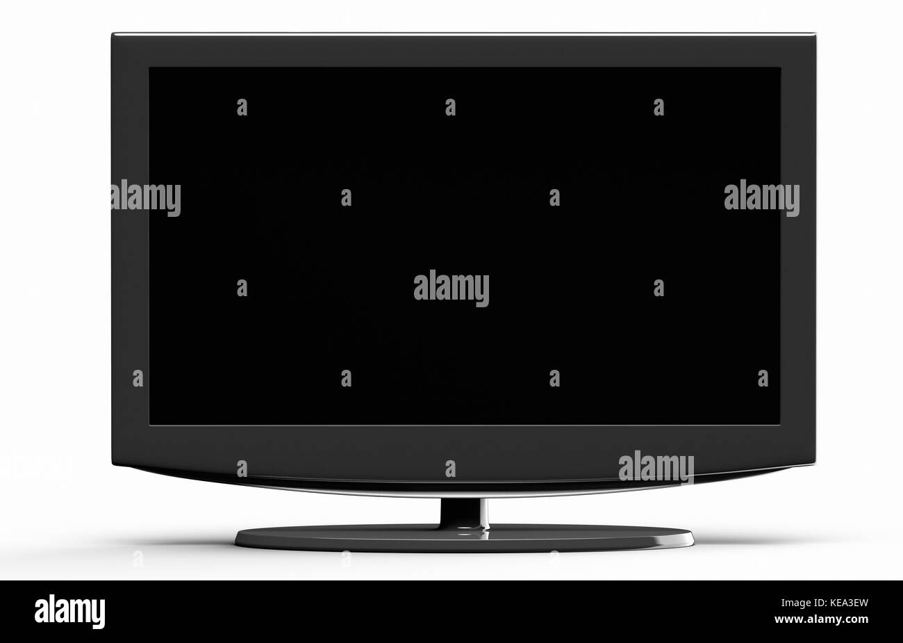 Flat screen TV Stock Photo
