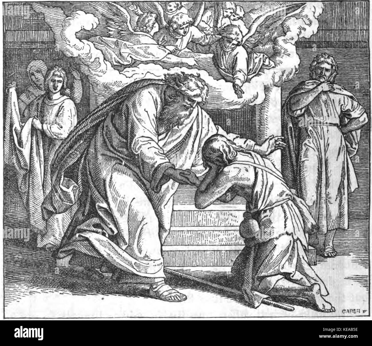 The return of the prodigal son Stock Photo Alamy