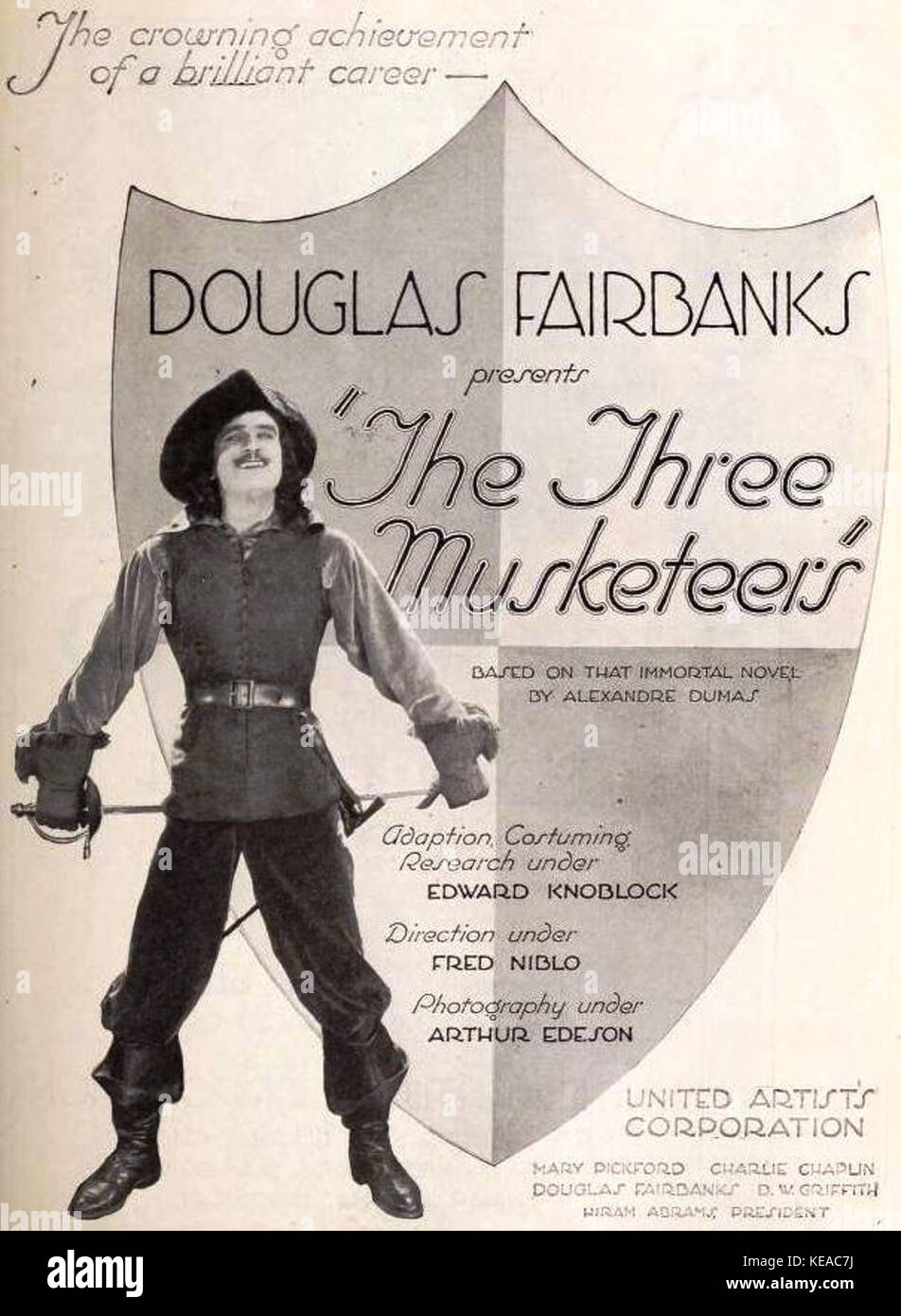 The Three Musketeers (1921) 9 Stock Photo Alamy