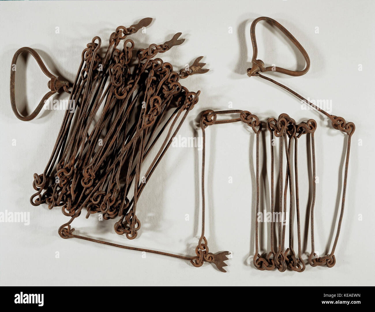 Two Pole Surveyor's Chain Stock Photo Alamy