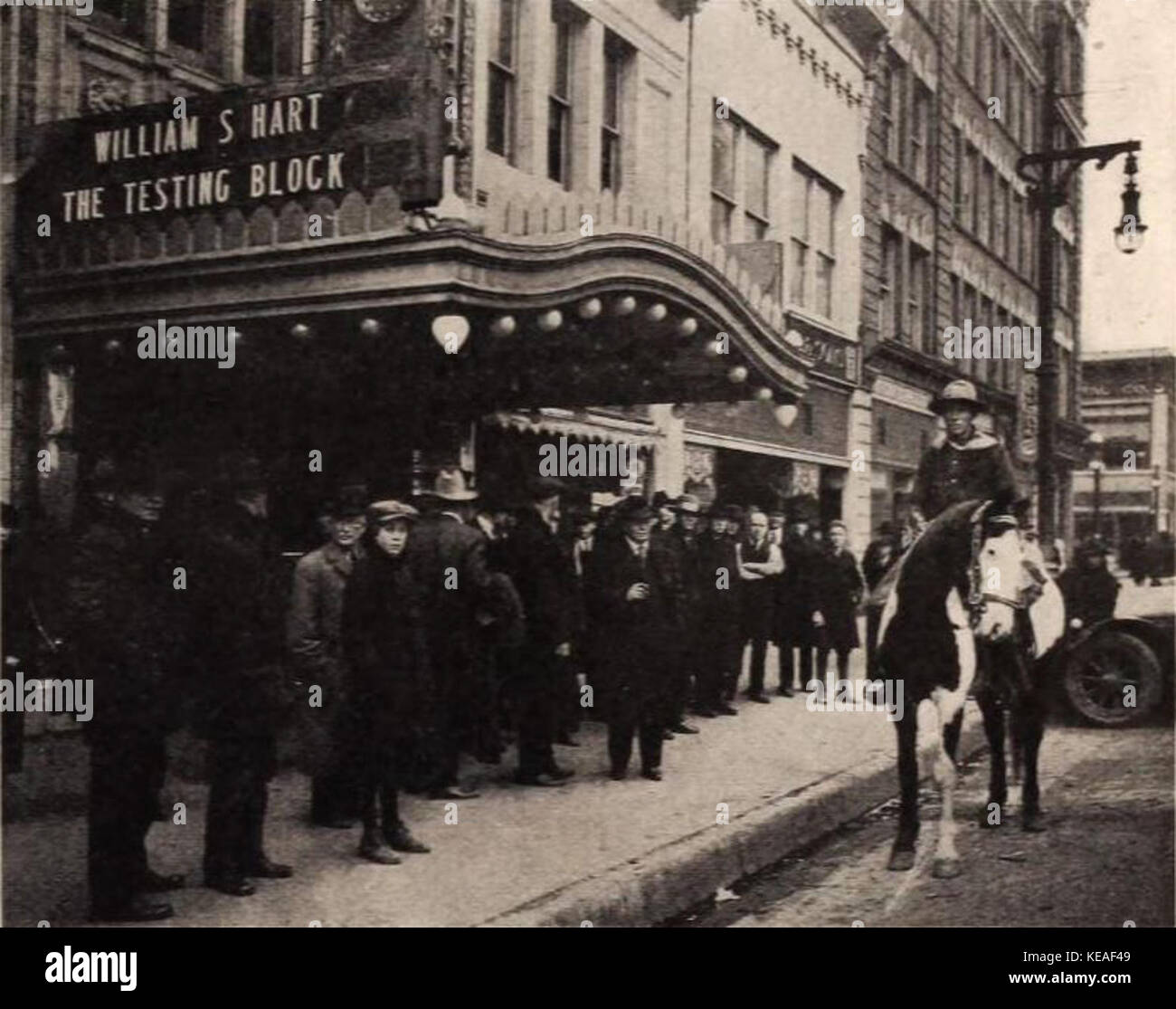The Testing Block (1920) Palace Theater, Wichita, Kansas Feb 1921 EH