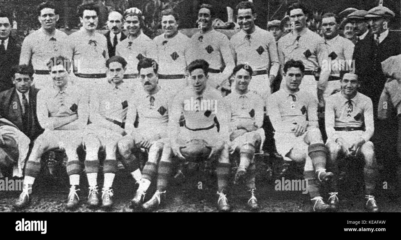 L'U.S.A.P. champion de France 1925 Stock Photo Alamy