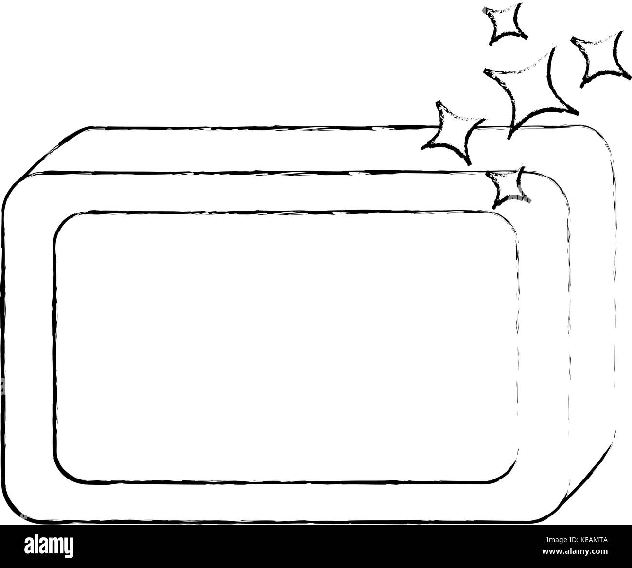 bar soap with foam vector illustration design Stock Vector Image & Art ...
