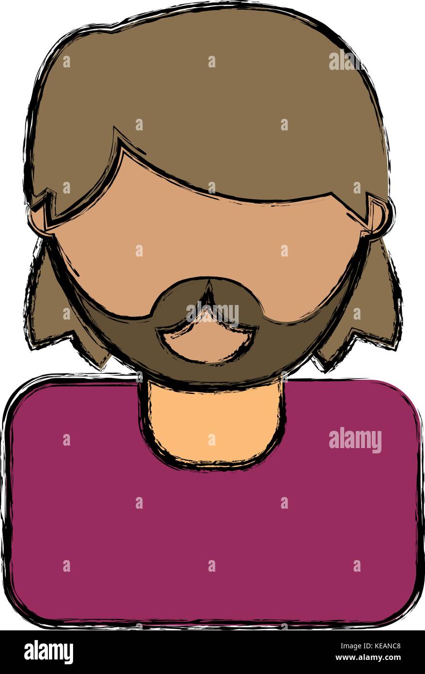 man face vector illustration Stock Vector Image & Art - Alamy
