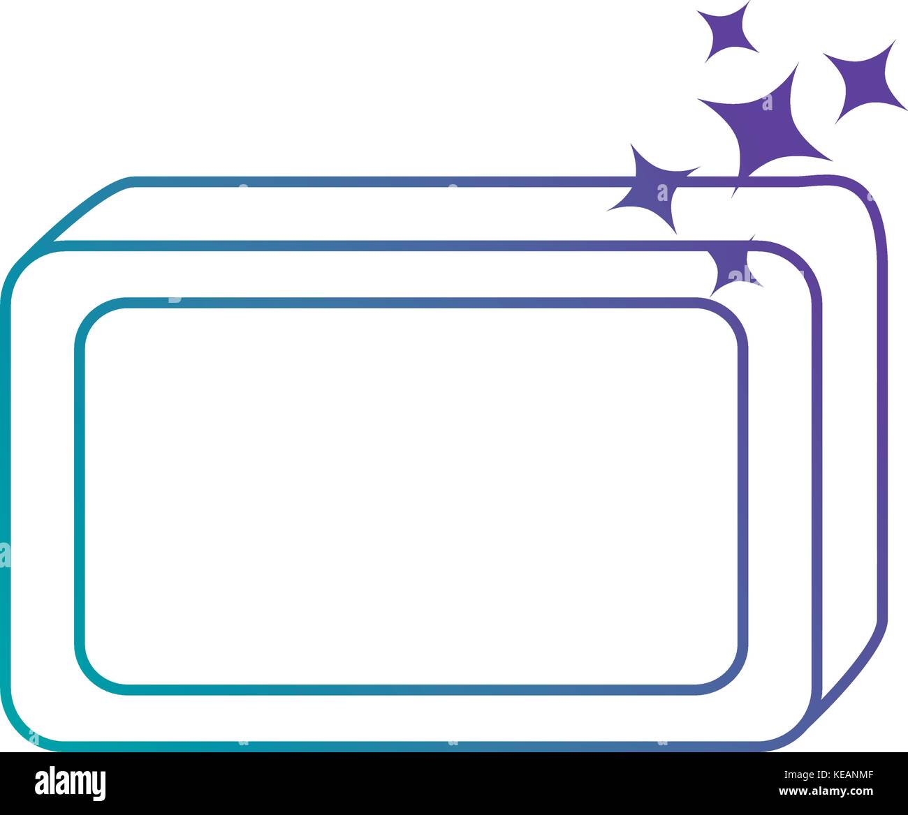 bar soap with foam vector illustration design Stock Vector Image & Art ...
