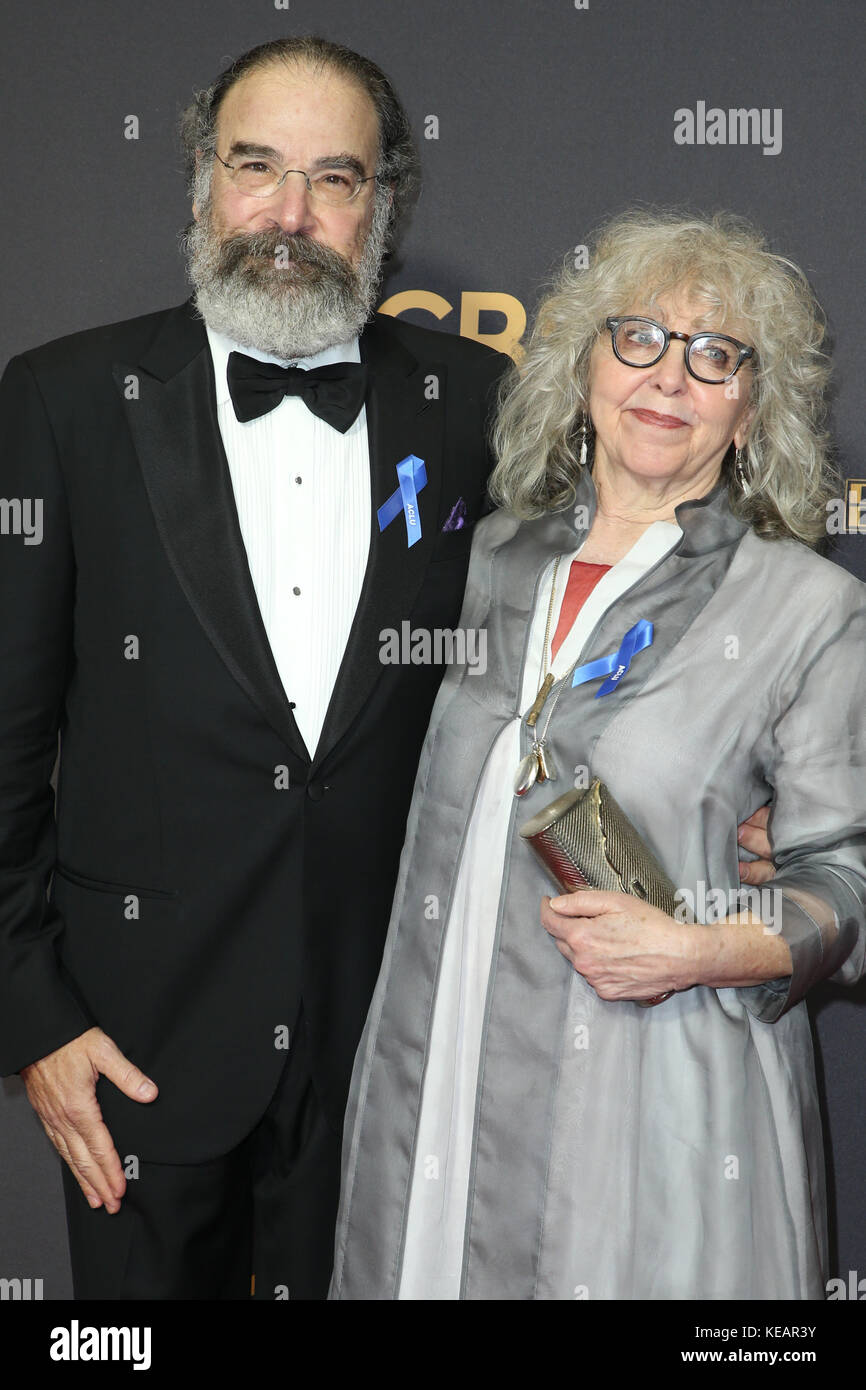 The 69th Emmy Awards At The Microsoft Theater In Los Angeles, California  Featuring: Mandy Patinkin, Kathryn Grody Where: Los Angeles, California, United States When: 17 Sep 2017 Credit: FayesVision/WENN.com Stock Photo