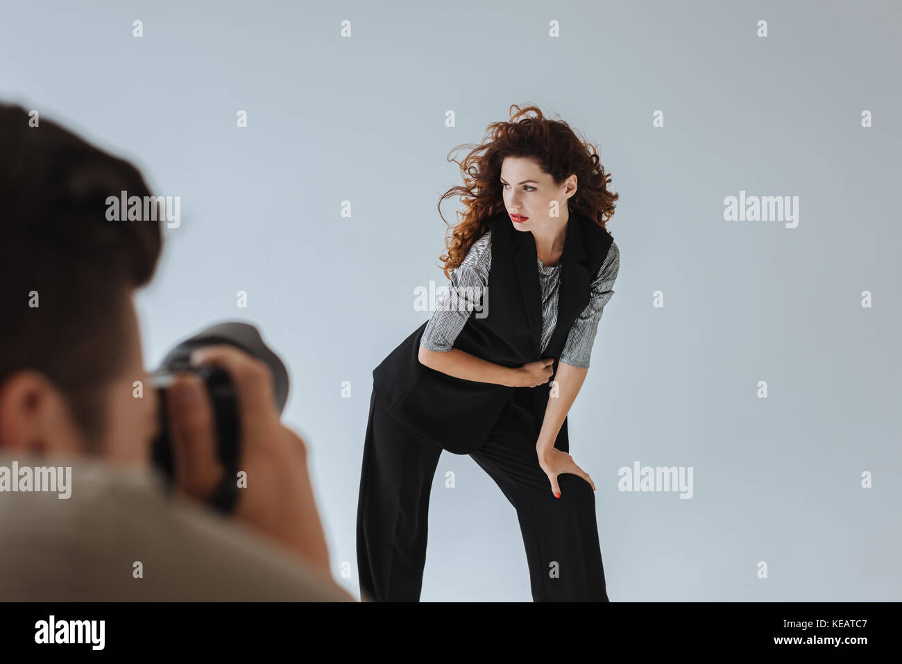 Attractive model hi-res stock photography and images - Alamy