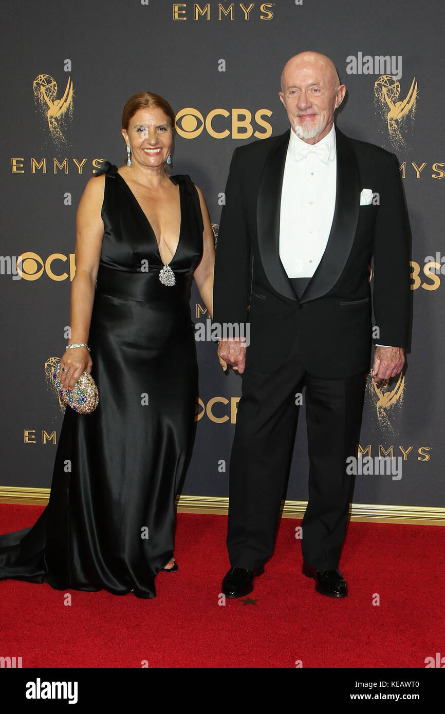 The 69th Emmy Awards At The Microsoft Theater In Los Angeles, California  Featuring: Jonathan Banks, Gennera Banks Where: Los Angeles, California, United States When: 17 Sep 2017 Credit: FayesVision/WENN.com Stock Photo