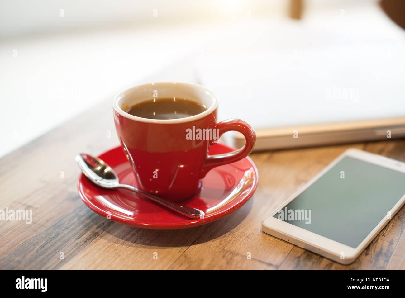 Americano Coffee cup of coffee Stock Photo - Alamy