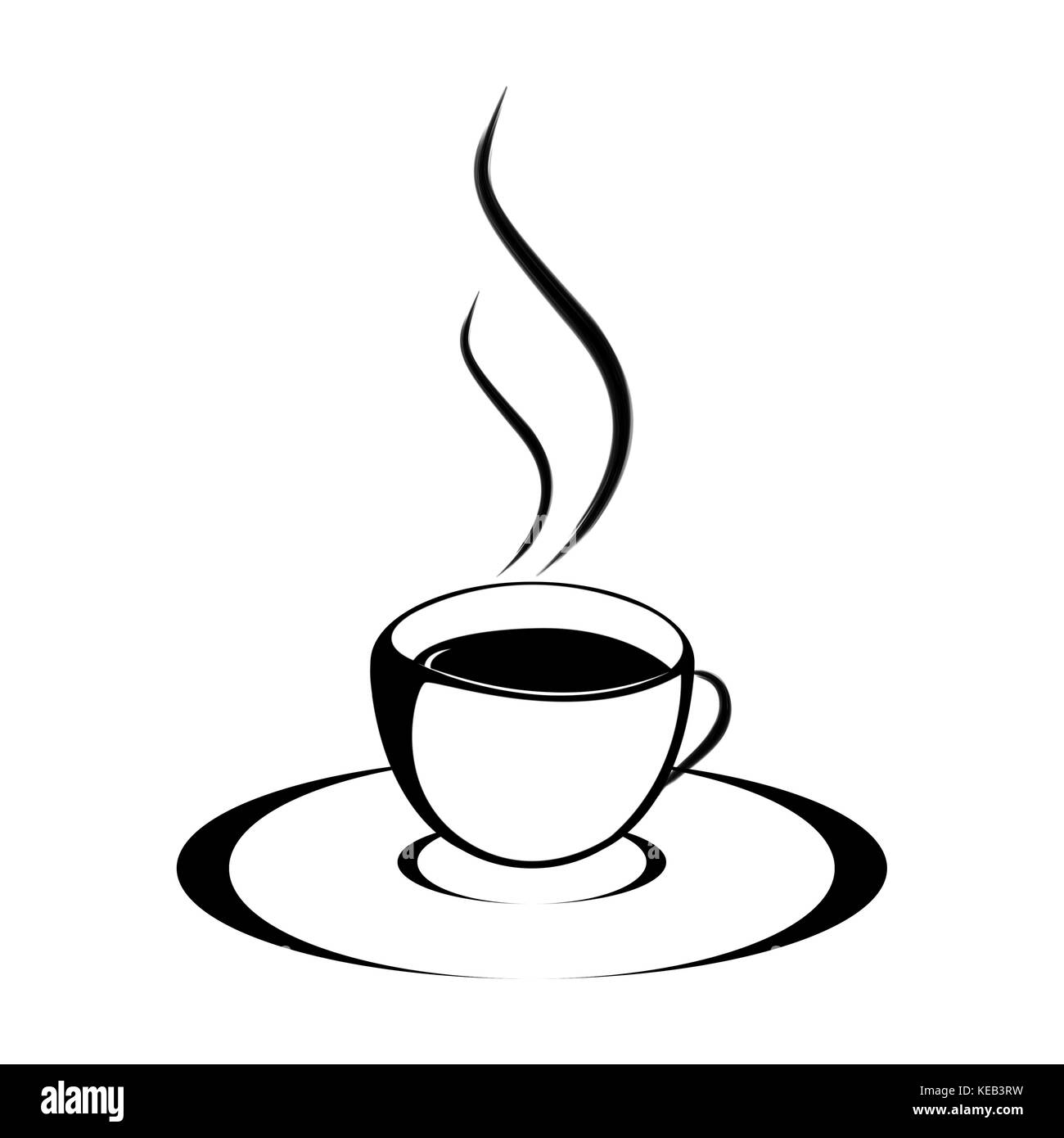 Cup of hot drink (coffee, tea etc Stock Photo Alamy