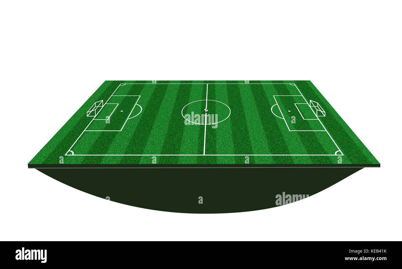 football field 3d Stock Photo Alamy