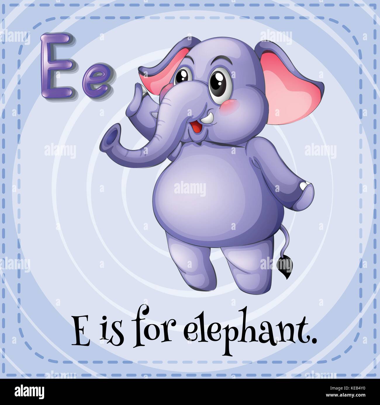 Flashcard letter zoo Stock Vector Images Alamy