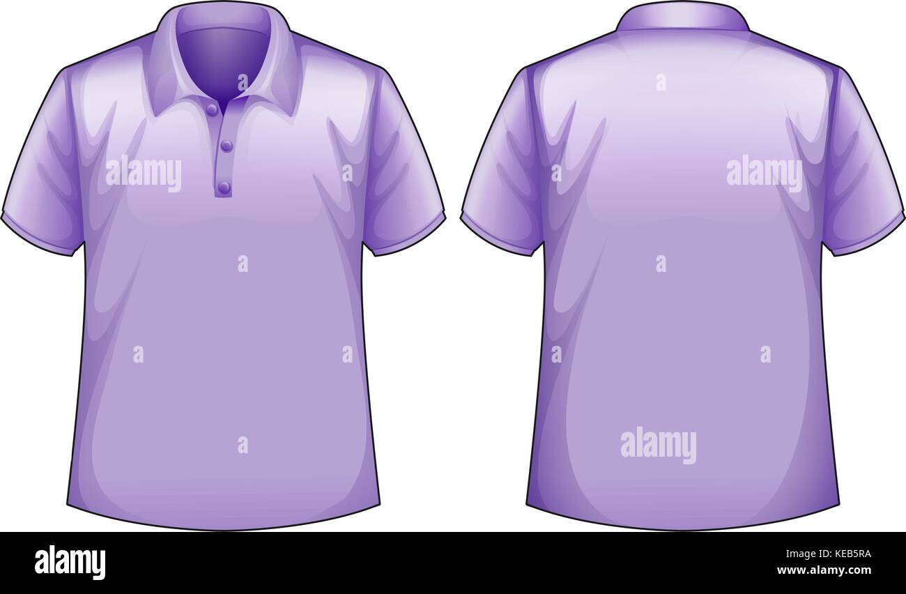 Light Purple T Shirt Template