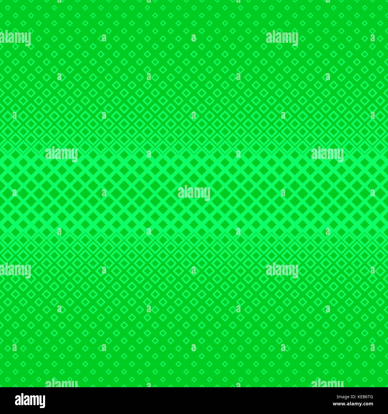 Green geometrical halftone square pattern background - vector ...