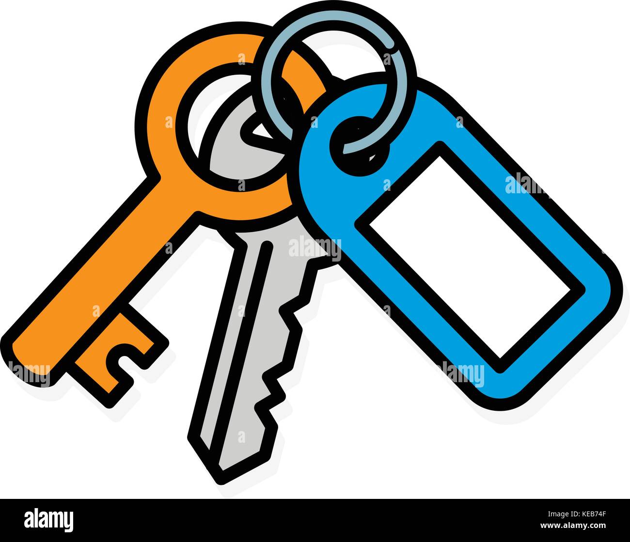 Cartoon door key hi-res stock photography and images - Alamy