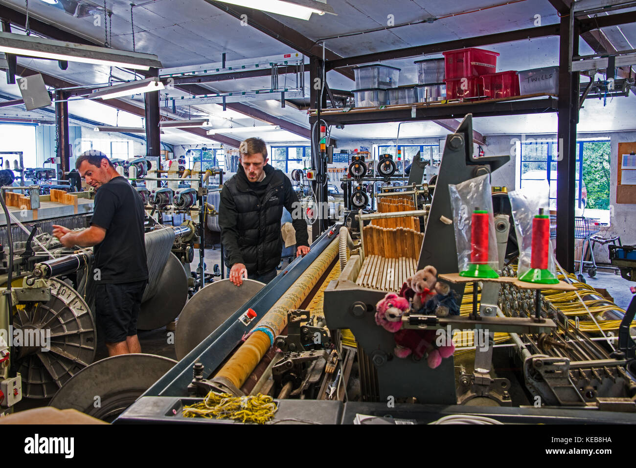 Workers in spinning mill hires stock photography and images Alamy