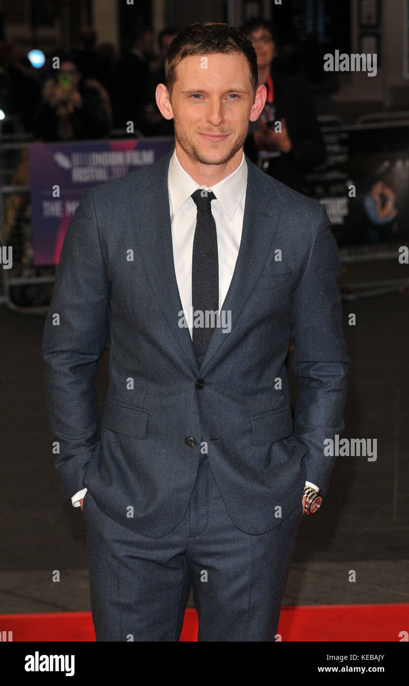 London.UK. Jamie Bell   at the 'Film Stars Don't Die in Liverpool' 61st BFI LFF Mayfair Hotel gala, Odeon Leicester Square, Leicester Square. 12th October 2017. Ref: LMK315-S825-131017 Can Nguyen/Landmark Media.  WWW.LMKMEDIA.COM. Stock Photo