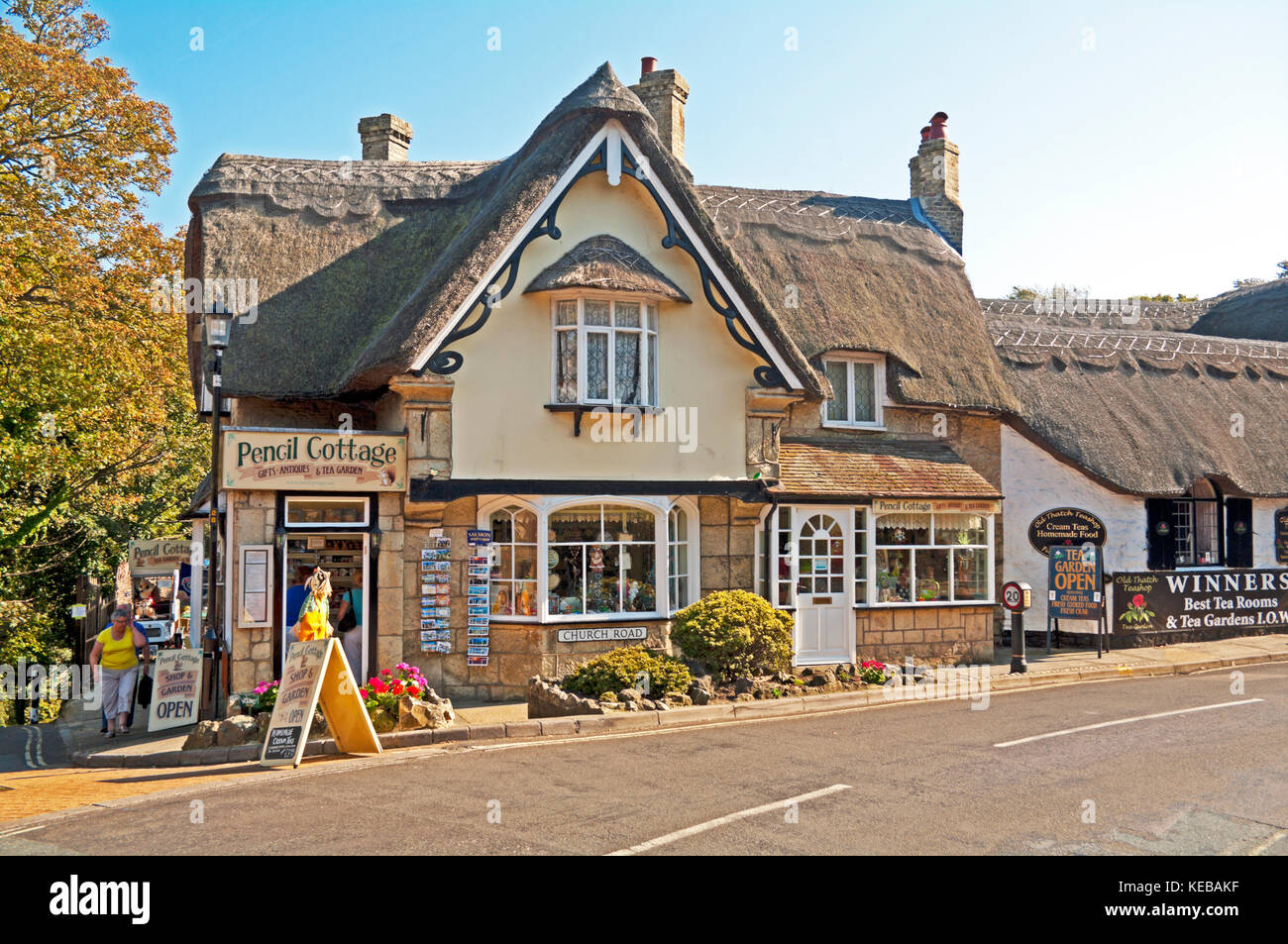 Old Shanklin, Thatched Pencil Cottage, Tea Room and Gift Shop, Isle of