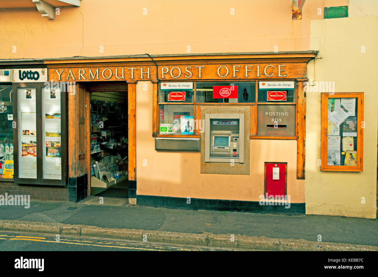 Yarmouth Post Office, Isle of Wight, Hampshire, England Stock Photo Alamy