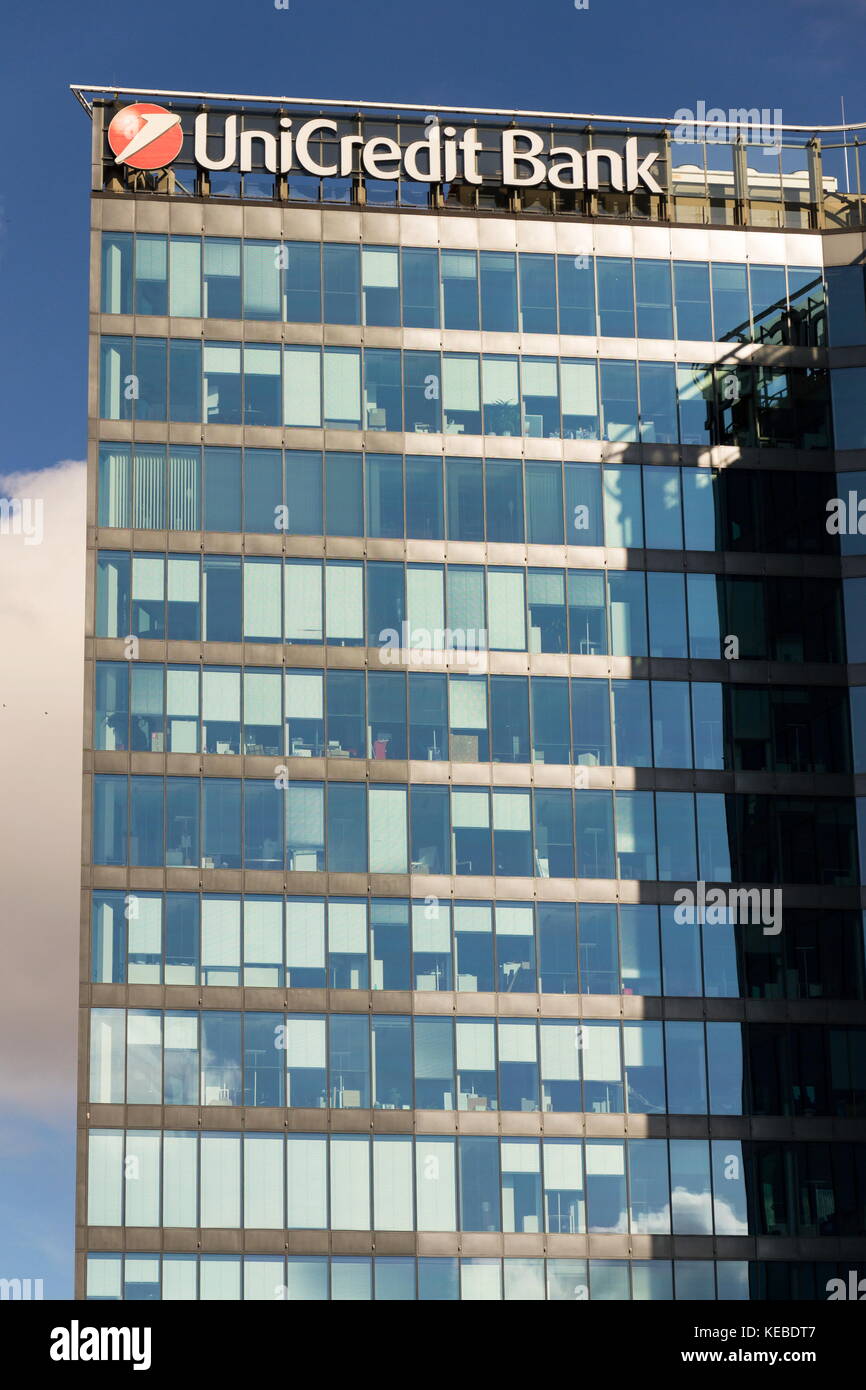 Prague Czech Republic October 14 Unicredit Group Banking