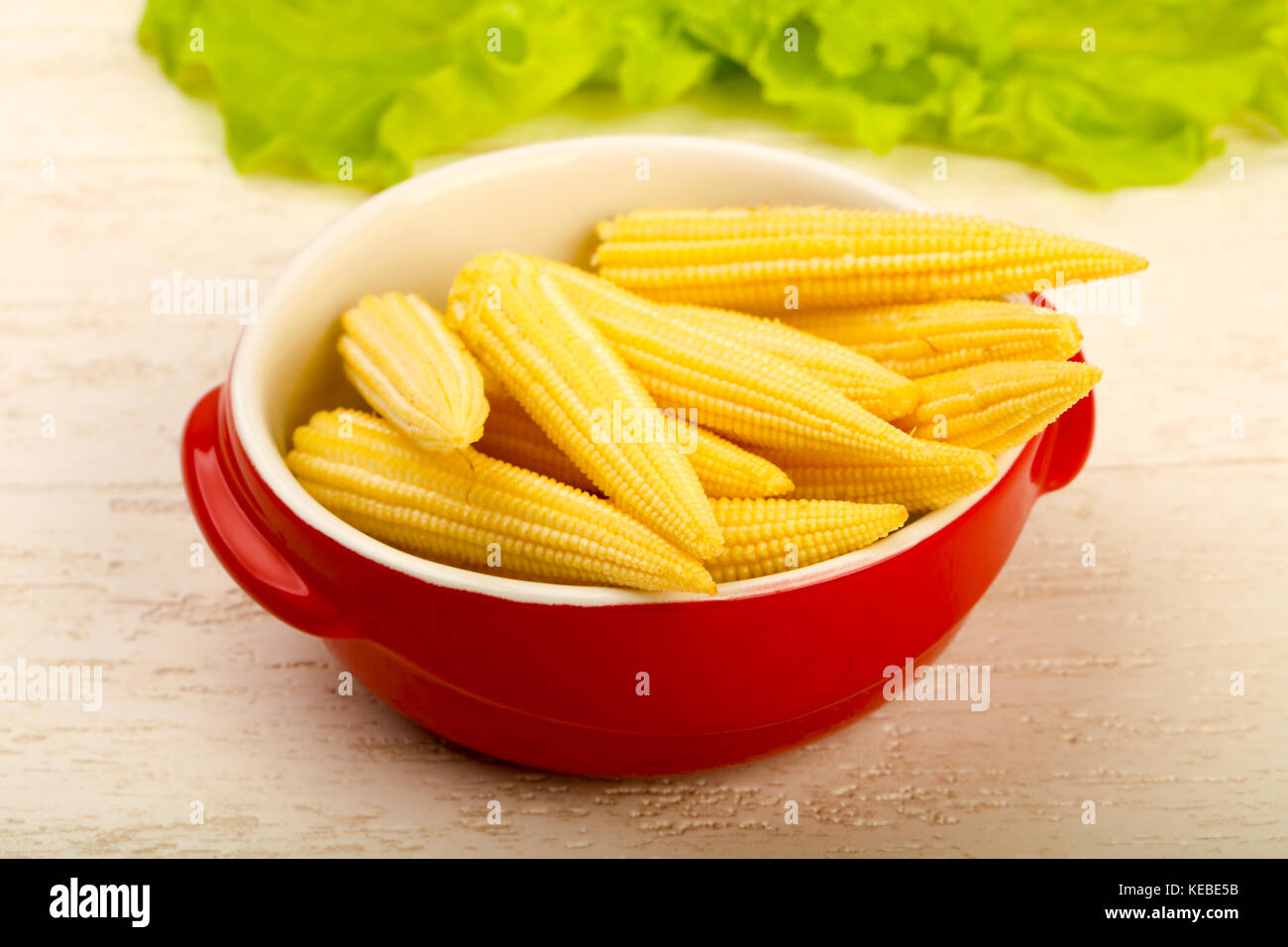 Young raw baby corn Stock Photo Alamy